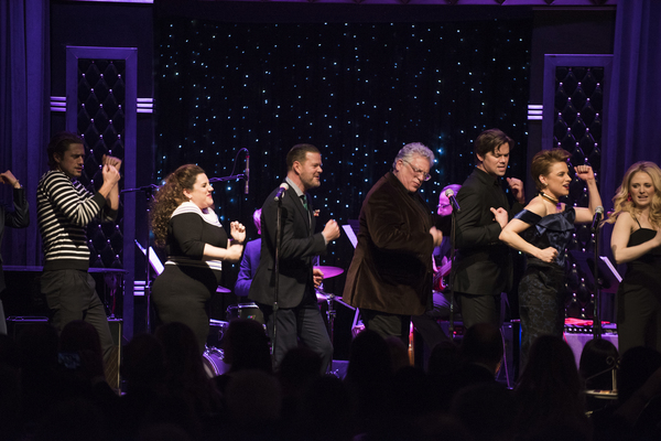 Photo Flash: Original HAIRSPRAY Cast Reunites at Broadway Belts for PFF Image