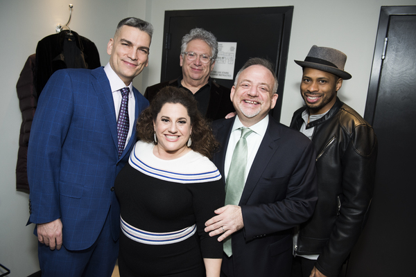 Photo Flash: Original HAIRSPRAY Cast Reunites at Broadway Belts for PFF Image