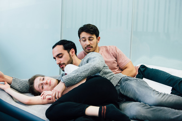 Photo Flash: In Rehearsal with Helena Wilson, Alistair Toovey, and the Cast of LOVE ME NOW 