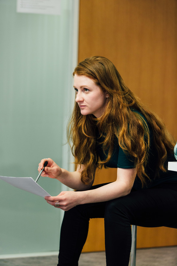 Photo Flash: In Rehearsal with Helena Wilson, Alistair Toovey, and the Cast of LOVE ME NOW 