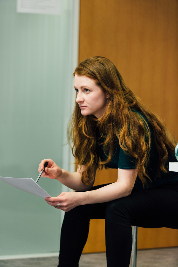 Photo Flash: In Rehearsal with Helena Wilson, Alistair Toovey, and the Cast of LOVE ME NOW  Image