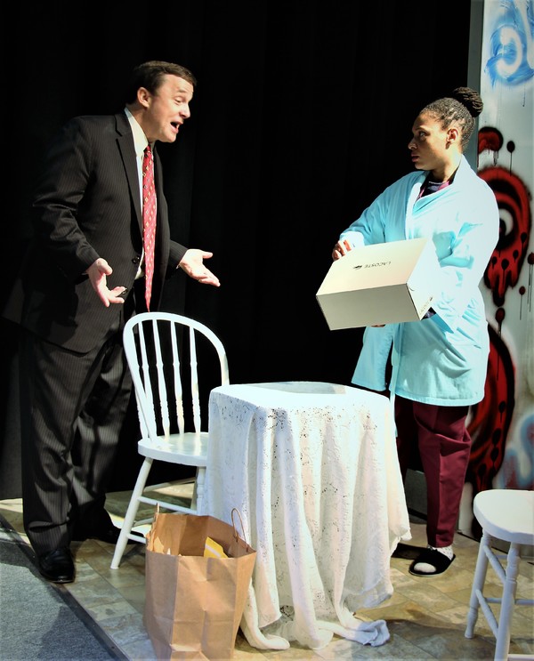 Photo Flash: Square One Theatre Co Presents ONE WHITE GUY ON THE BUS Image