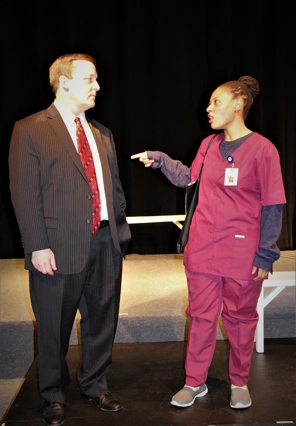 Photo Flash: Square One Theatre Co Presents ONE WHITE GUY ON THE BUS Image