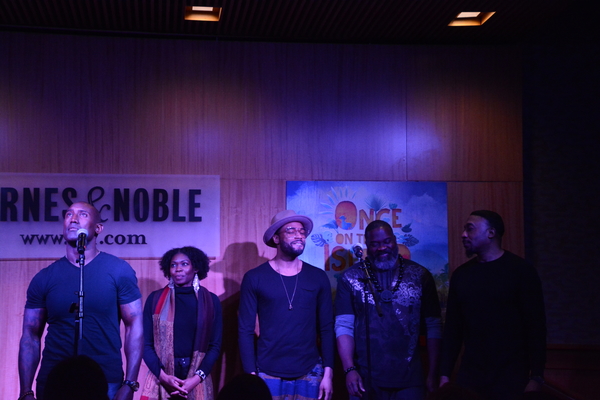 Photo Coverage: The Cast of ONCE ON THIS ISLAND Performs at Barnes and Noble in Honor of Cast Album Release Image