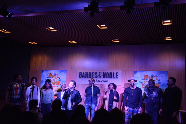Photo Coverage: The Cast of ONCE ON THIS ISLAND Performs at Barnes and Noble in Honor of Cast Album Release Image