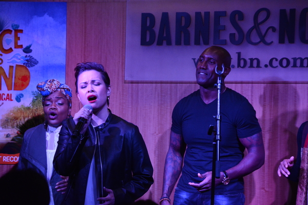 Photo Coverage: The Cast of ONCE ON THIS ISLAND Performs at Barnes and Noble in Honor of Cast Album Release Image