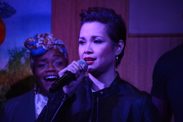 Photo Coverage: The Cast of ONCE ON THIS ISLAND Performs at Barnes and Noble in Honor of Cast Album Release Image