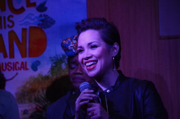 Photo Coverage: The Cast of ONCE ON THIS ISLAND Performs at Barnes and Noble in Honor of Cast Album Release Image