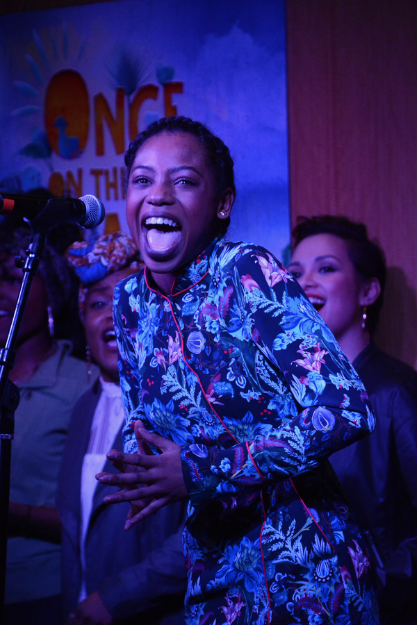 Photo Coverage: The Cast of ONCE ON THIS ISLAND Performs at Barnes and Noble in Honor of Cast Album Release Image