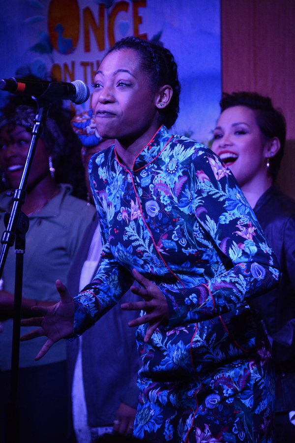 Photo Coverage: The Cast of ONCE ON THIS ISLAND Performs at Barnes and Noble in Honor of Cast Album Release Image