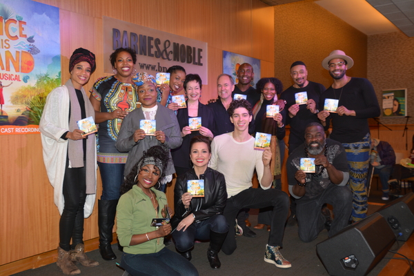 Photo Coverage: The Cast of ONCE ON THIS ISLAND Performs at Barnes and Noble in Honor of Cast Album Release Image