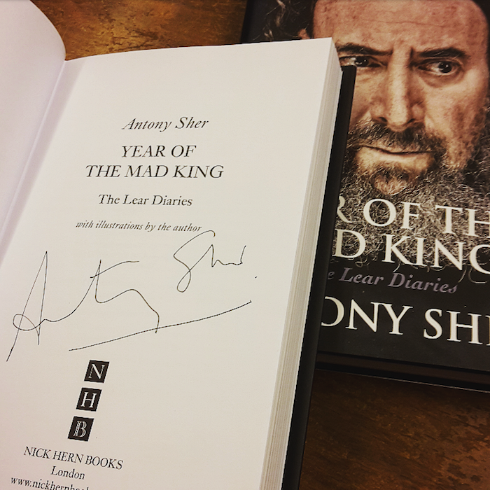 Book Review: YEAR OF THE MAD KING: THE LEAR DIARIES, Antony Sher 