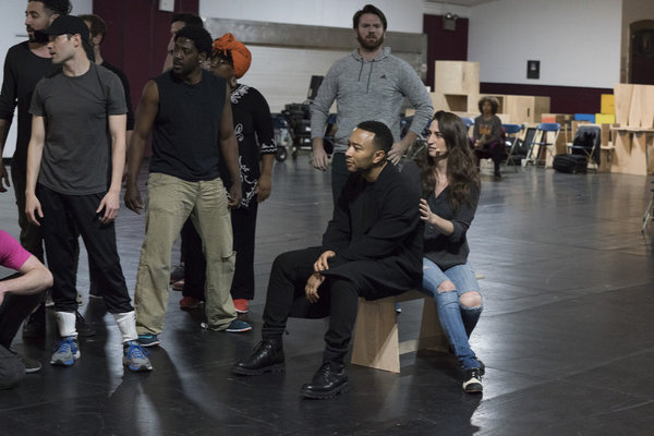 Photo Flash: Hosanna! Inside Rehearsals for JESUS CHRIST SUPERSTAR LIVE with John Legend & More! Image