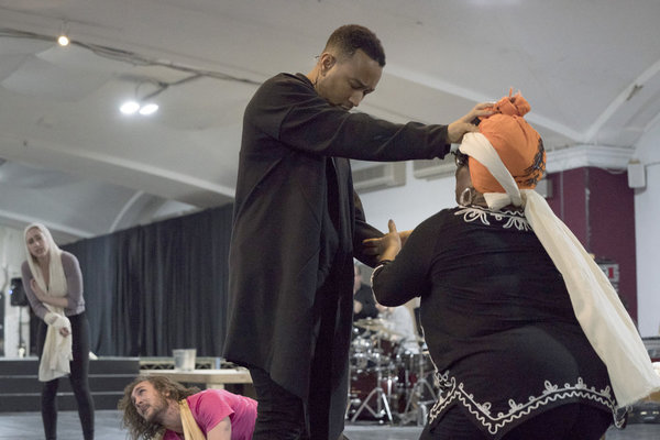 Photo Flash: Hosanna! Inside Rehearsals for JESUS CHRIST SUPERSTAR LIVE with John Legend & More! Image