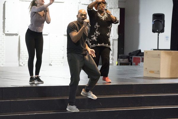 Photo Flash: Hosanna! Inside Rehearsals for JESUS CHRIST SUPERSTAR LIVE with John Legend & More! Image