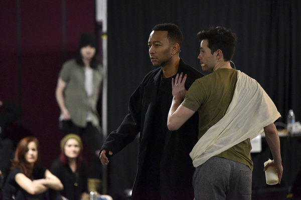 Photo Flash: Hosanna! Inside Rehearsals for JESUS CHRIST SUPERSTAR LIVE with John Legend & More! Image
