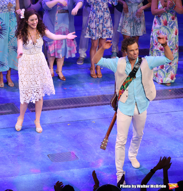 Photo Coverage: Jimmy Buffett Joins the Cast of ESCAPE TO MARGARITAVILLE for Opening Night Bows! Image
