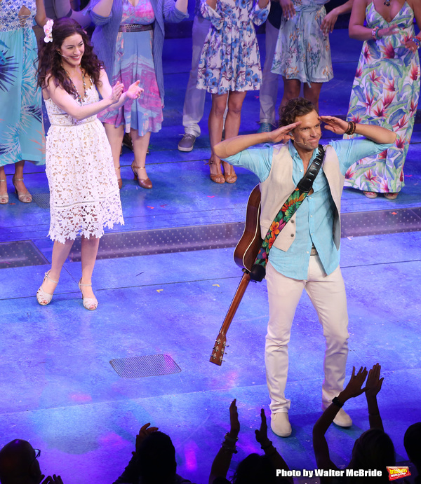 Photo Coverage: Jimmy Buffett Joins the Cast of ESCAPE TO MARGARITAVILLE for Opening Night Bows! Image