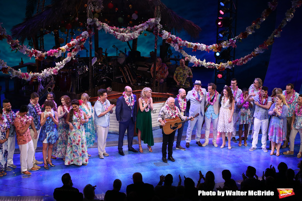 Photo Coverage: Jimmy Buffett Joins the Cast of ESCAPE TO MARGARITAVILLE for Opening Night Bows! Image