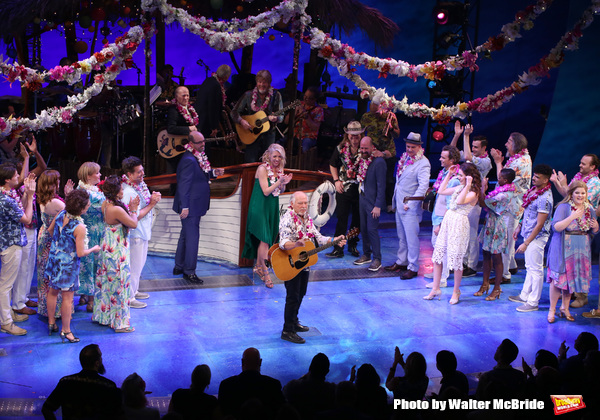 Photo Coverage: Jimmy Buffett Joins the Cast of ESCAPE TO MARGARITAVILLE for Opening Night Bows! Image