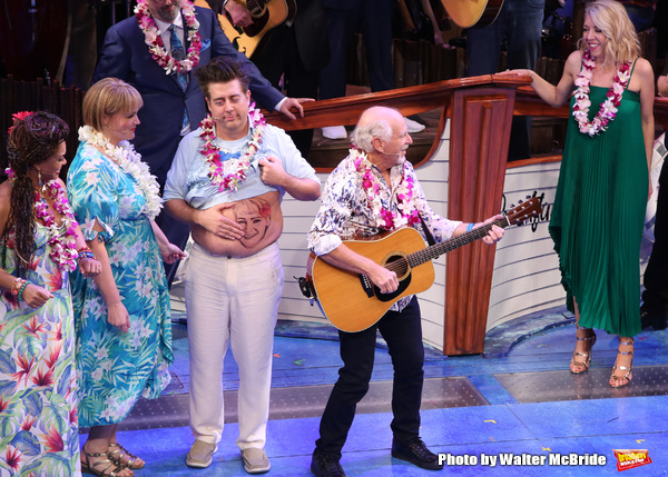 Photo Coverage: Jimmy Buffett Joins the Cast of ESCAPE TO MARGARITAVILLE for Opening Night Bows! Image