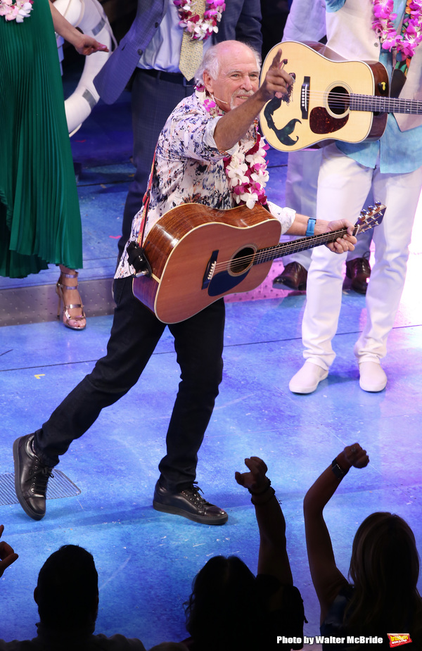 Photo Coverage: Jimmy Buffett Joins the Cast of ESCAPE TO MARGARITAVILLE for Opening Night Bows! Image