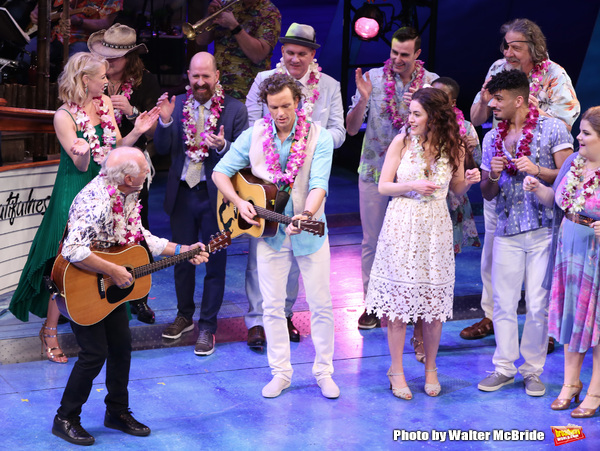 Photo Coverage: Jimmy Buffett Joins the Cast of ESCAPE TO MARGARITAVILLE for Opening Night Bows! Image