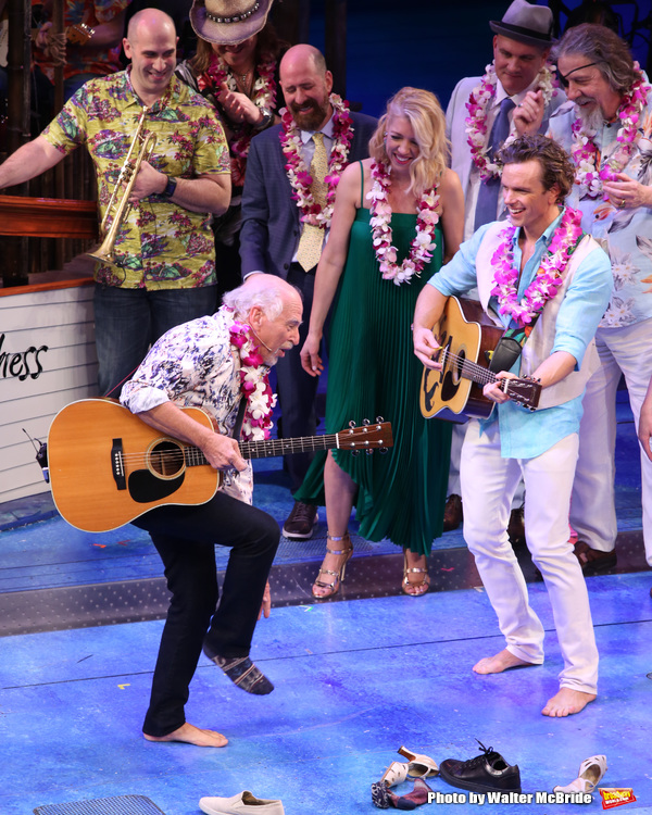 Photo Coverage: Jimmy Buffett Joins the Cast of ESCAPE TO MARGARITAVILLE for Opening Night Bows! Image