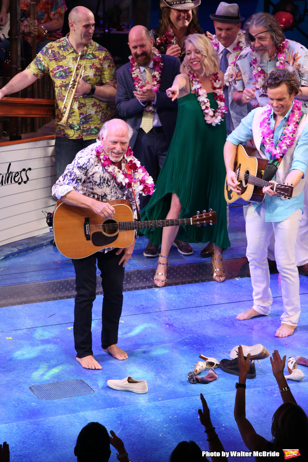 Photo Coverage: Jimmy Buffett Joins the Cast of ESCAPE TO MARGARITAVILLE for Opening Night Bows! Image