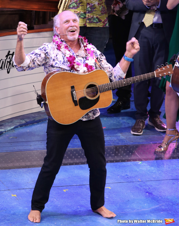 Photo Coverage: Jimmy Buffett Joins the Cast of ESCAPE TO MARGARITAVILLE for Opening Night Bows! Image
