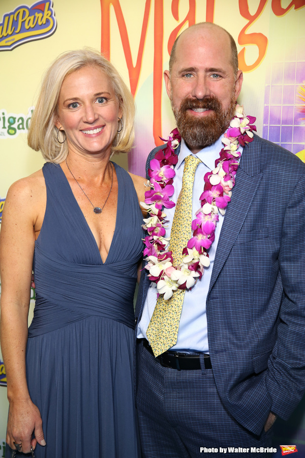 Photo Coverage: Cast of ESCAPE TO MARGARITAVILLE Parties Vacation-Style on Opening Night! Image