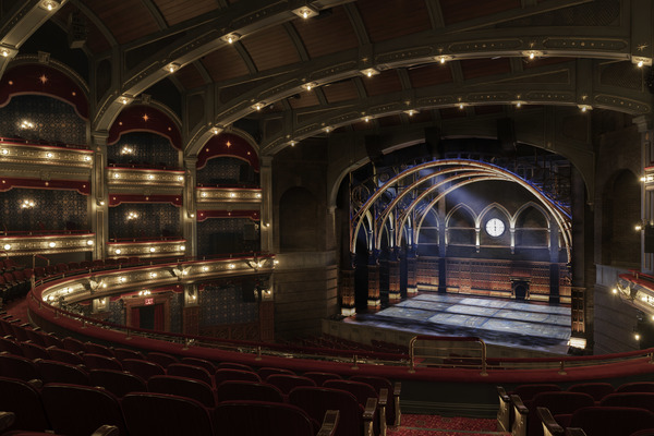 Photo Flash: Just Like Magic! Get a Look Inside the Renovated Lyric Theatre! Image