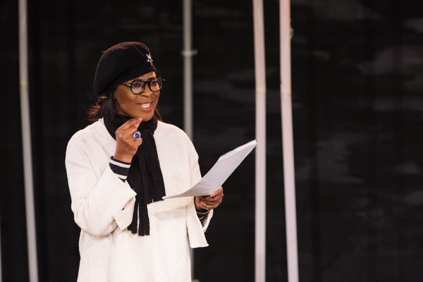 Photo Flash: In Rehearsal with DEVIL WITH THE BLUE DRESS Image