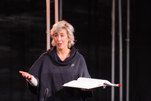 Photo Flash: In Rehearsal with DEVIL WITH THE BLUE DRESS Image