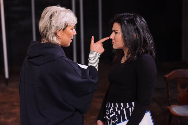 Photo Flash: In Rehearsal with DEVIL WITH THE BLUE DRESS Image
