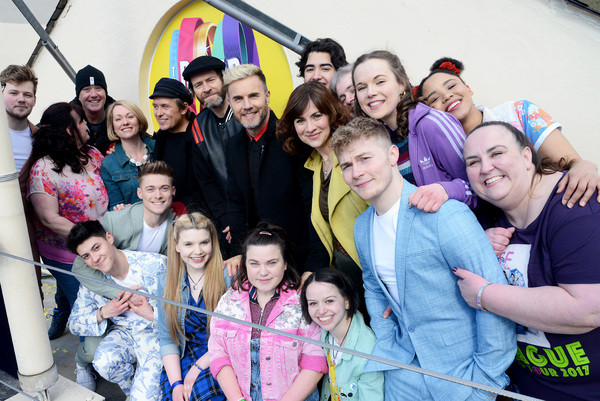 Photo Flash: Take That Perform with the Cast of THE BAND Image