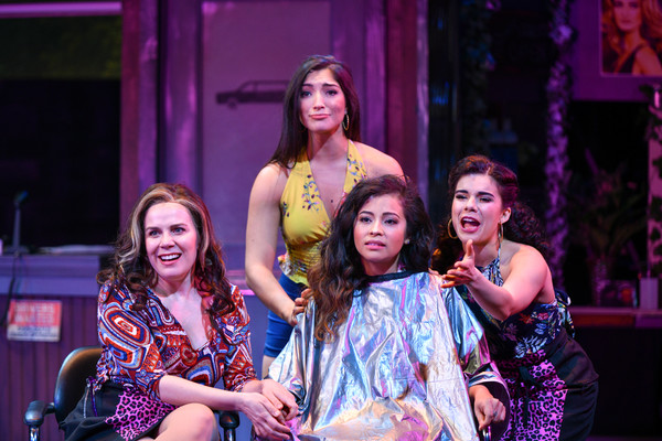 Scheherazade Quiroga (Daniela), Chiara Trentalange (Vanessa), Cherry Torres (Nina) and Iliana Garcia (Carla) at 