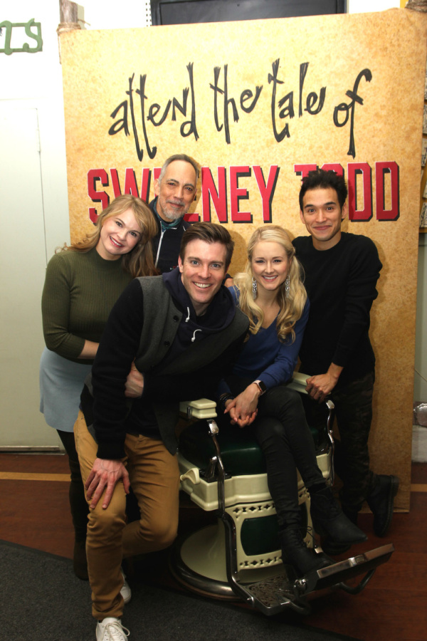 Photo Flash: In The Chair With SWEENEY TODD's Thom Sesma, Sally Ann Triplett and More Image