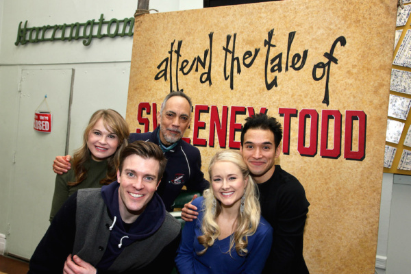 Photo Flash: In The Chair With SWEENEY TODD's Thom Sesma, Sally Ann Triplett and More Image