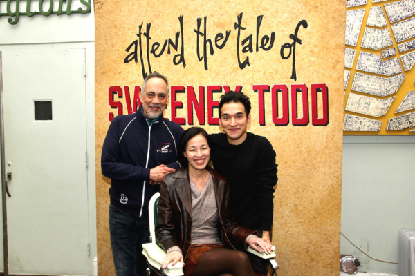 Photo Flash: In The Chair With SWEENEY TODD's Thom Sesma, Sally Ann Triplett and More 
