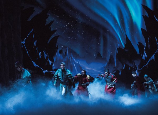 Photo Flash: Anna and Elsa and Olaf and More! First Look at FROZEN on Broadway Image