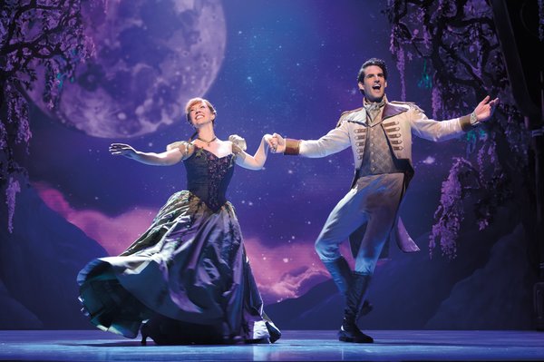 Photo Flash: Anna and Elsa and Olaf and More! First Look at FROZEN on Broadway Image