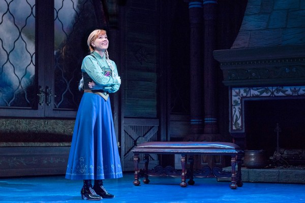 Photo Flash: Anna and Elsa and Olaf and More! First Look at FROZEN on Broadway Image