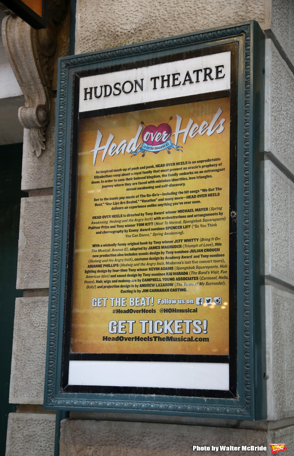 Up on the Marquee: HEAD OVER HEELS Image