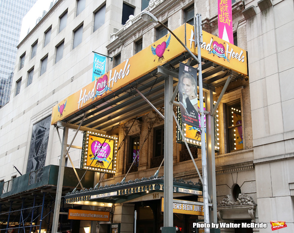 Up on the Marquee: HEAD OVER HEELS Image