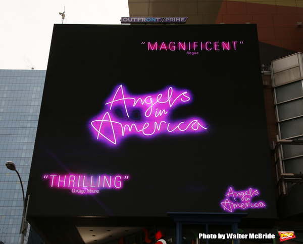 Photo Coverage: ANGELS IN AMERICA Announces NYC Return with Times Square Billboards Image