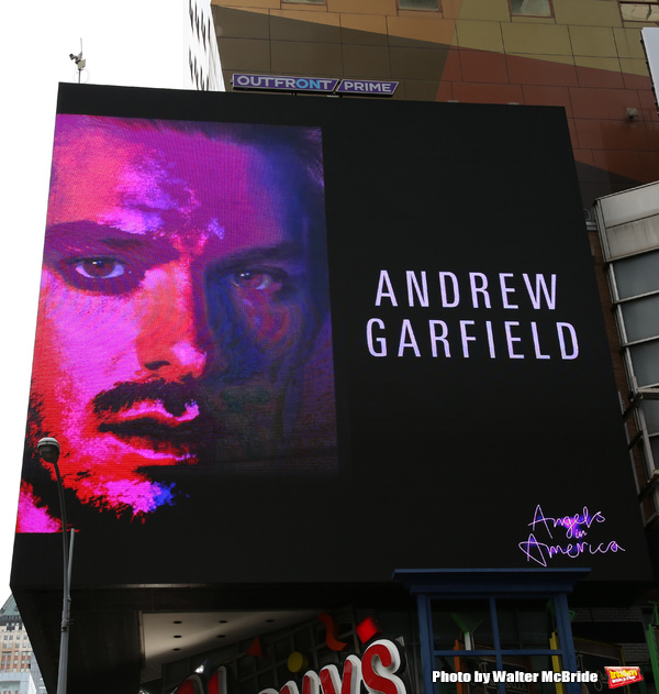 Photo Coverage: ANGELS IN AMERICA Announces NYC Return with Times Square Billboards Image