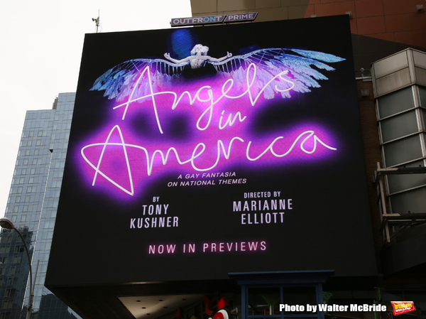 Photo Coverage: ANGELS IN AMERICA Announces NYC Return with Times Square Billboards Image