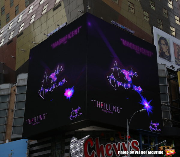 Photo Coverage: ANGELS IN AMERICA Announces NYC Return with Times Square Billboards Image