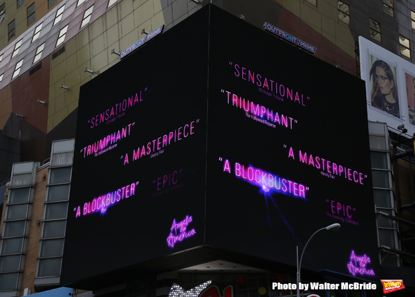 Photo Coverage: ANGELS IN AMERICA Announces NYC Return with Times Square Billboards Image